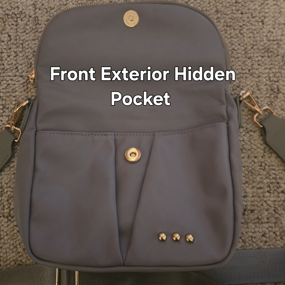 Crossbody Bag with Adjustable Strap - Picture 3 of 7